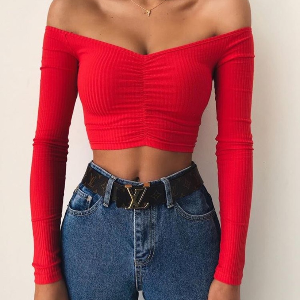 Xs Sweetheart crop top